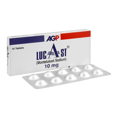 LUCAST 10MG TAB 10S LUCAST 10MG TAB 10S