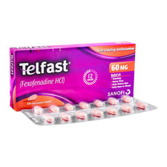 TELFAST 60MG TAB TELFAST 60MG TAB