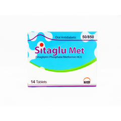 SITAGLU MET 50MG+850MG TAB SITAGLU MET 50MG+850MG TAB