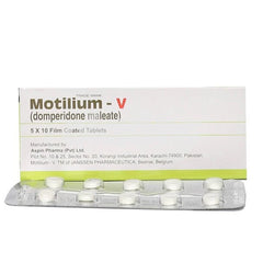 MOTILIUM-V 10MG TAB MOTILIUM-V 10MG TAB