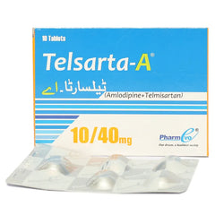 TELSARTA-A 10MG+40MG TAB TELSARTA-A 10MG+40MG TAB