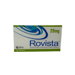 ROVISTA 20MG TAB 30S ROVISTA 20MG TAB 30S