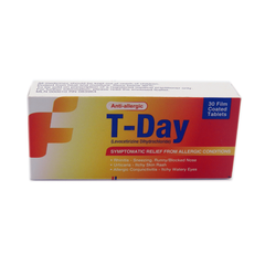 T-DAY 5MG TAB 30S T-DAY 5MG TAB 30S