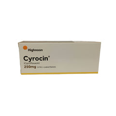 CYROCIN 250MG TAB CYROCIN 250MG TAB