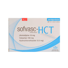 SOFVASC HCT 10/160/12.5MG TAB SOFVASC HCT 10/160/12.5MG TAB
