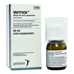 VERMOX 20MG/ML SUSP VERMOX 20MG/ML SUSP