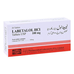 LABETALOL HCI TABLET 100MG LABETALOL HCI TABLET 100MG