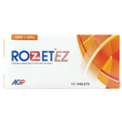 ROZET EZ 10/10MG TAB 10S ROZET EZ 10/10MG TAB 10S