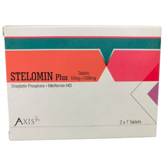 STELOMIN PLUS 50/1000MG 14S STELOMIN PLUS 50/1000MG 14S