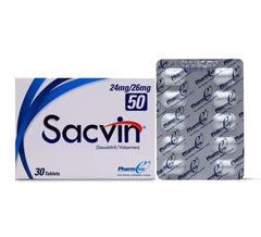 SACVIN 50MG TAB SACVIN 50MG TAB