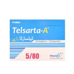 TELSARTA-A 5MG+80MG TAB TELSARTA-A 5MG+80MG TAB