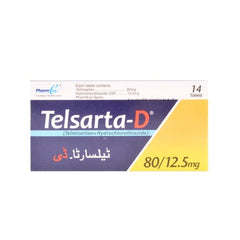 TELSARTA-D 80MG+12.5MG TAB TELSARTA-D 80MG+12.5MG TAB