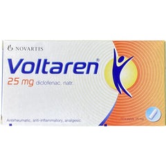 VOLTRAL 25MG SUPPOSITORIES 10S VOLTRAL 25MG SUPPOSITORIES 10S