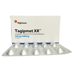 TAGIPMET XR 50/500 MG TAB 20S TAGIPMET XR 50/500 MG TAB 20S