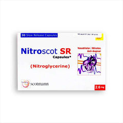 NITROSCOT SR 6.4MG CAPS 30S NITROSCOT SR 6.4MG CAPS 30S