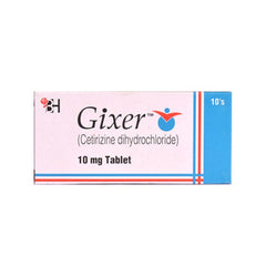 GIXER 10MG TAB GIXER 10MG TAB