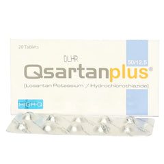 QSARTAN PLUS 50MG+12.5MG TAB QSARTAN PLUS 50MG+12.5MG TAB