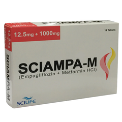 SCIAMPA-M 12.5/1000MG TAB SCIAMPA-M 12.5/1000MG TAB
