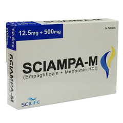 SCIAMPA-M 12.5/500MG TAB SCIAMPA-M 12.5/500MG TAB