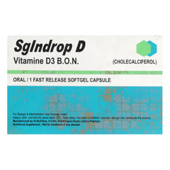 SGINDROPS-D 2LAC IU CAP SGINDROPS-D 2LAC IU CAP