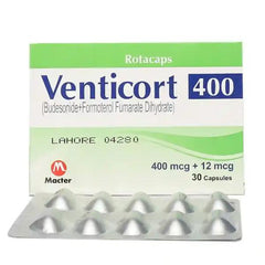 VENTICORT 400MCG/12MCG CAP VENTICORT 400MCG/12MCG CAP