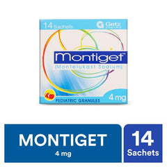 MONTIGET 4 MG SACHET MONTIGET 4 MG SACHET