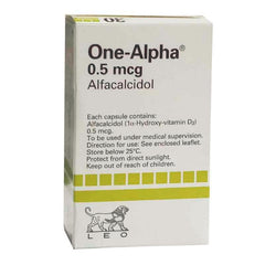 ONE-ALPHA 0.5MCG CAP ONE-ALPHA 0.5MCG CAP