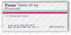 PCAM 20MG TAB PCAM 20MG TAB