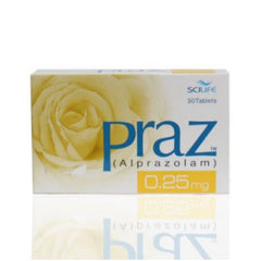 PRAZ 0.25MG TAB PRAZ 0.25MG TAB
