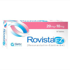 ROVISTA EZ 20 MG+ 10MG  TAB 10S ROVISTA EZ 20 MG+ 10MG  TAB 10S