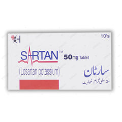 SARTAN 50MG TAB SARTAN 50MG TAB