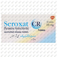 SEROXAT-CR 25MG TAB SEROXAT-CR 25MG TAB