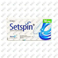 SETSPIN 16MG TAB SETSPIN 16MG TAB
