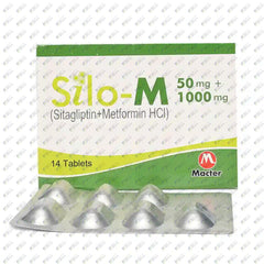 SILO-M 50+1000MG TAB SILO-M 50+1000MG TAB