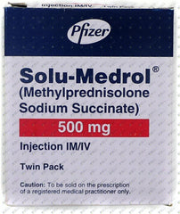 SOLU-MEDROL 500MG INJ SOLU-MEDROL 500MG INJ