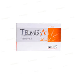 TELMIS-A 10MG+40MG TAB TELMIS-A 10MG+40MG TAB