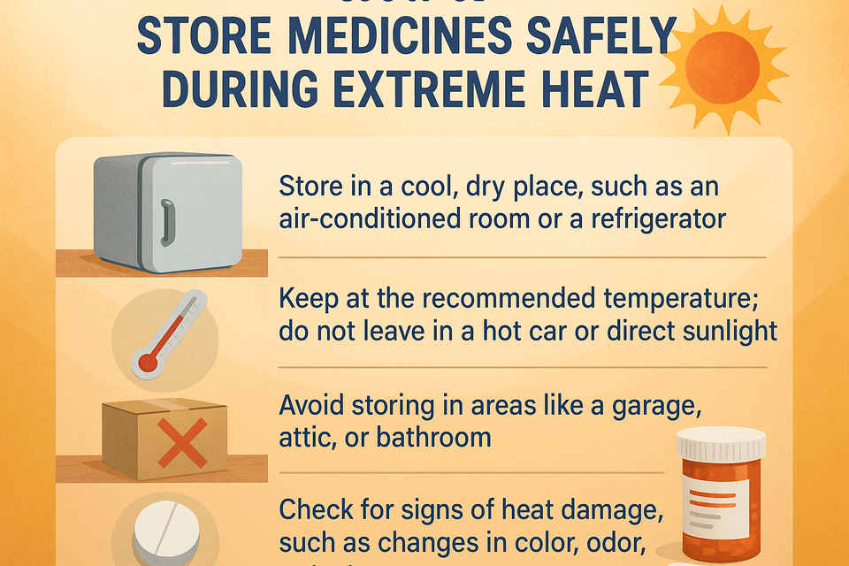How to Store Medicines Safely During Extreme Heat