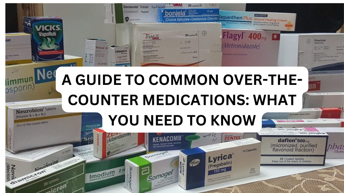 A Guide to Common Over-the-Counter Medications: What You Need to Know