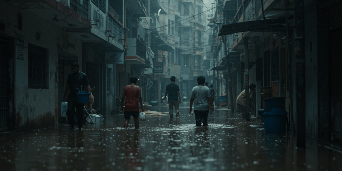 Rise of Waterborne Diseases After Urban Flooding