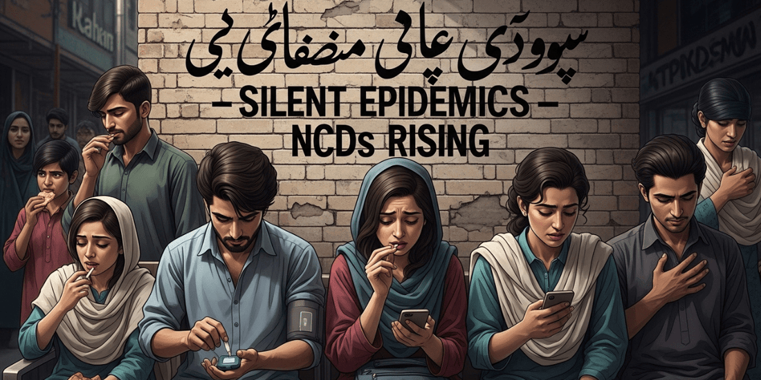 humbnail image illustrating the theme of increasing silent epidemics, emphasizing urgent health issues.