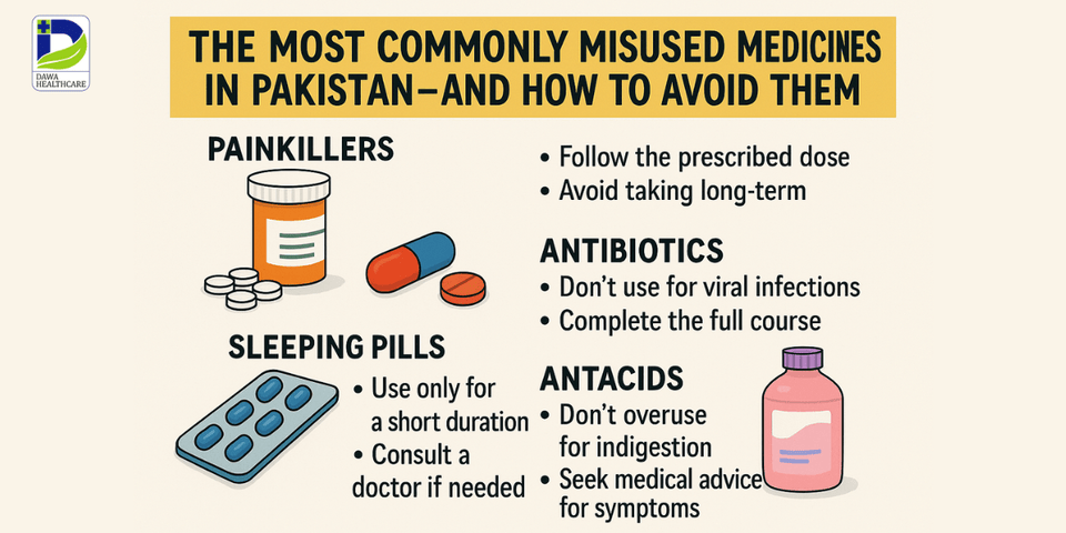 The Most Commonly Misused Medicines in Pakistan—and How to Avoid Them
