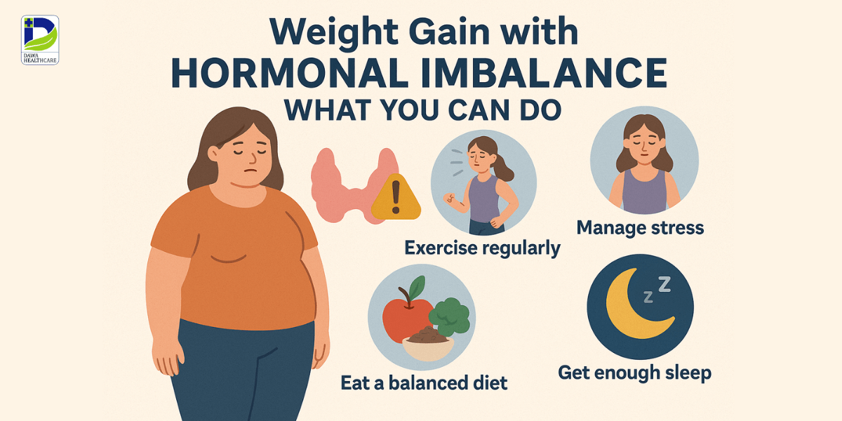 Weight Gain with Hormonal Imbalance: What You Can Do