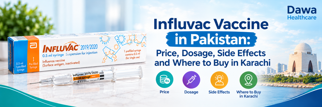 Influvac Vaccine in Pakistan: Price, Dosage, Side Effects and Where to Buy in Karachi