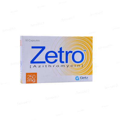 ZETRO 250MG CAP
