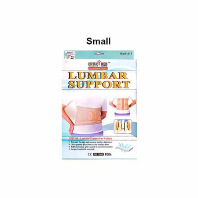 ORTHOMED LUMBAR SUPPORT S