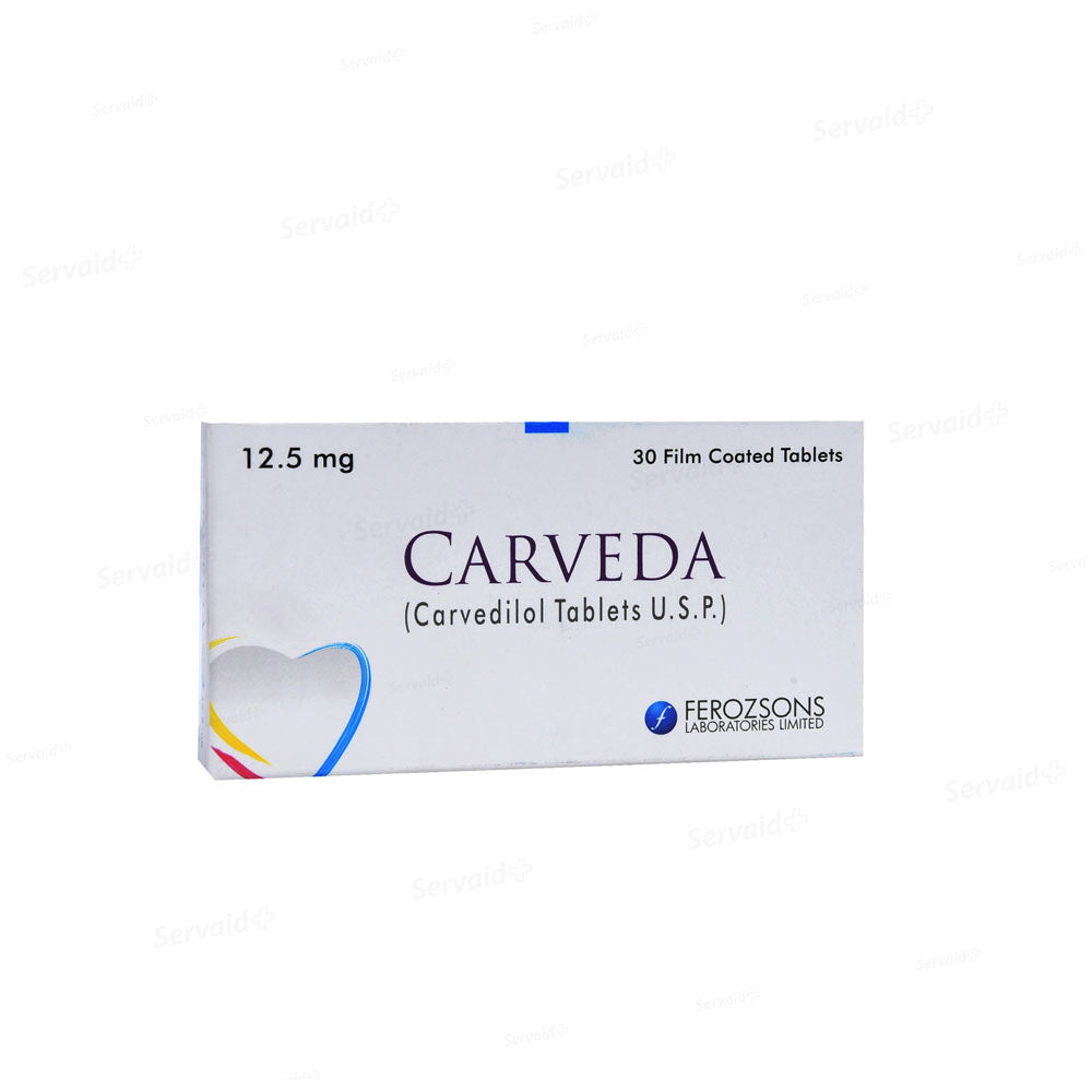 CARVEDA 12.5MG TAB