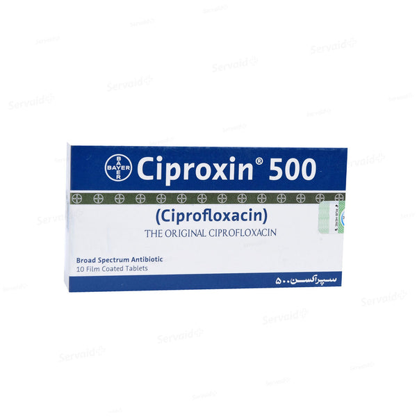 CIPROXIN 500MG TAB