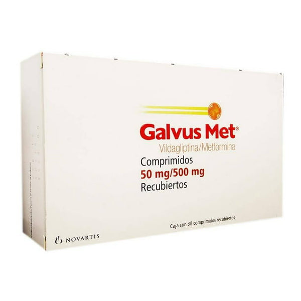 GALVUSMET 50MG+500MG TAB