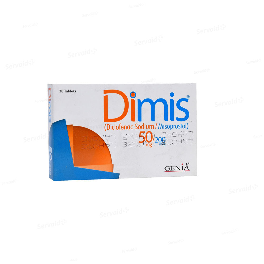 Dimis 50/200mg Tablets Price In Pakistan – Dawa Healthcare