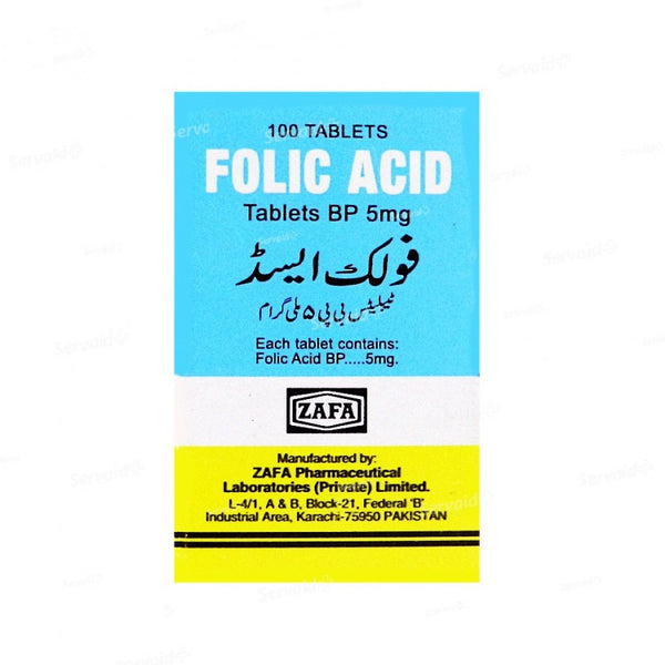 FOLIC ACID TAB ZAFA